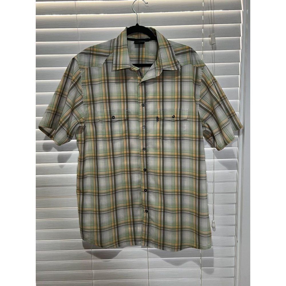 Kavu Short Sleeve Button Up‎ Shirt - Size L